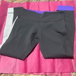 Lululemon capri leggings size 4 pre-owned